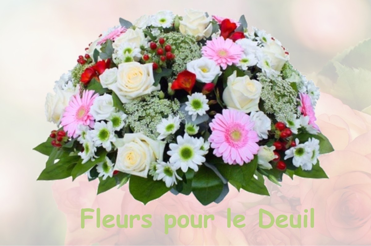 fleurs deuil VAUX-SUR-LUNAIN